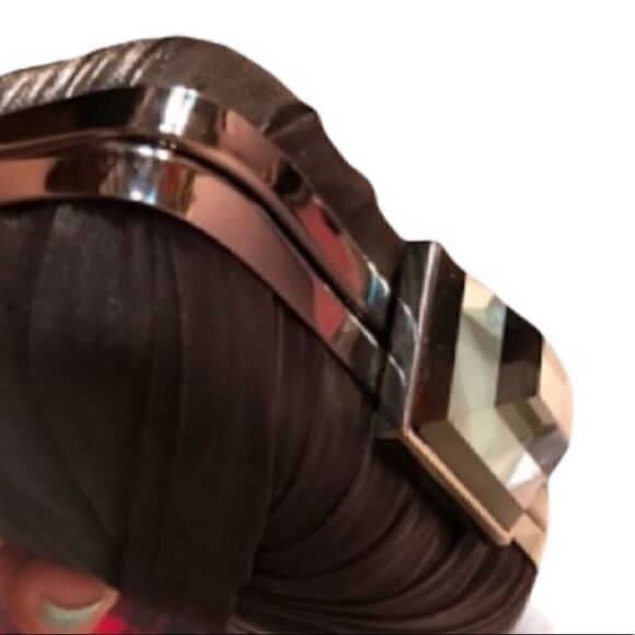 Sandra Roberts black classic clutch - Picture 8 of 8